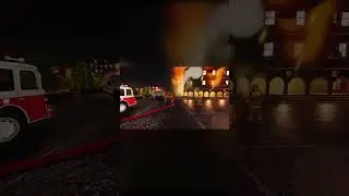 (Fire Fighter Night) Fireman Rescue Games: Fire Brigade Simulator | 05 Gameplay Night Time  Portrait