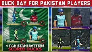 Pakistan Cricket Shock | 5 Batsmen Golden Duck, Shaheen Afridi Injury Update