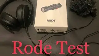 Rode Video Mic MeL Microphone Raw Test Demo (Studio Microphones)