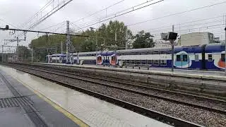 train z20500  et  z5600 sur la  ligne r