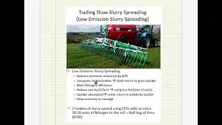 Low Emission Slurry Spreading