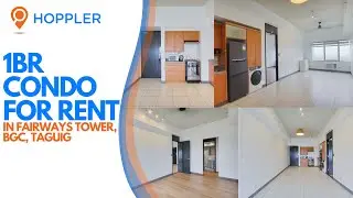 1BR Condo For Rent in Fairways Tower, BGC, Taguig