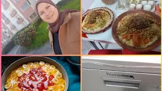 جبت لي تعاوني 💃 وتهنيت 🥳 روتين مطرطق 👌العائلة تجمعات  عندي فداري ❤