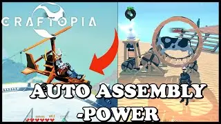 CRAFTOPIA | AUTO Assembly - Generating Power -Cow Breeding, Flying | Part 3