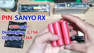 tìm hiểu về pin 18650 tháo khối sanyo rx của nhật