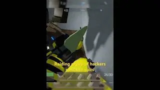 Trident survival~bee suit hacker~#montage #rust #tridentsurvival #hacker #pvp #gaming