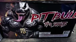 PITBULL 140 shot firework cake 🔥🔥💥 1%er BANGER!!