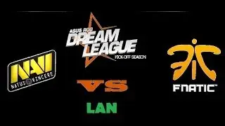 Na`Vi vs Fnatic - Game 3 GRAND FINAL [DreamLeague] v1lat&CaspeRRR Interview with XBOCT and Ceremony