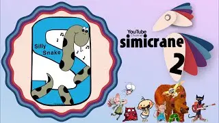 Silly Snake 🐍 | Sing and Read Alphabet | simicrane 2