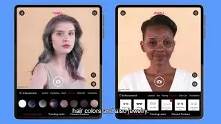 Introducing Meitu Virtual Try-on, including makeups and accessories