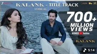 😱❤💘Song - KalankSinger - Arijit SinghMusic - PritamLyrics - Amitabh Bha