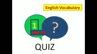 Play Question Wise || English vocabulary set 3