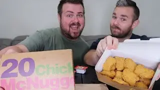 Chicken Nugget Challenge | 20 NUGGETS IN LESS THAN 3 MINUTES?