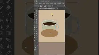 Coffee Shop Poster Design in #illustrator #graphicdesig #illustratortutorial #learngraphicdesigning