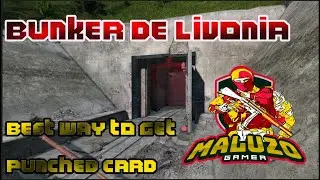ABRIMOS EL BUNKER DE LIVONIA. TARJETA PERFORADA.GET PUNCHED CARD LIVONIA BUNKER HANNA´S BACKPACK NVG