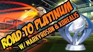 Rocket League Road to Platinum Part 2 w/ Markyroson & Xorealis