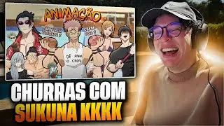 CHURRASCO DE DOMINGO DO SUKUNA || TWL REACT ⚡