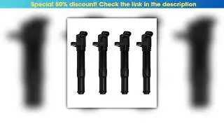 Best 4Pcs 46777288 55246099 Ignition Coils For FIAT 500 GRANDE PUNTO BRAVO DOBLO PANDA ALFA ROMEO M