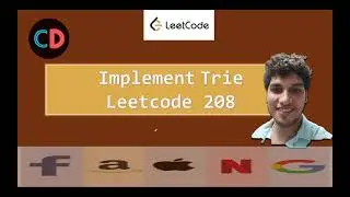 Implement Trie | Leetcode 208 | Live coding session 🔥🔥🔥