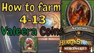 How to Farm Valeera Coins Guide (Nefarian) Blackrock Mountain 4-13 - Hearthstone Mercenaries