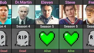 Stranger Things Character Dead or Alive | Season 1 To 5
