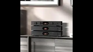 Audiolab 7000A: Pot&ecirc;ncia, Precis&atilde;o e Eleg&acirc;ncia em Alum&iacute;nio Preto