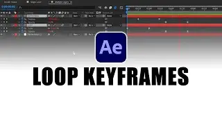 Ключевые кадры циклической анимации в Adobe After Effects (урок)