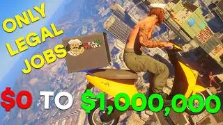 Я потратил 8 часов, выполняя ТОЛЬКО легальные задания в GTA Online (от 0 до 1 000 000 долларов).