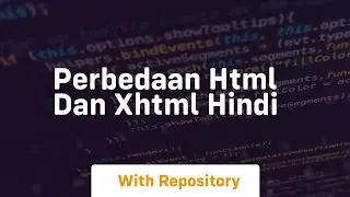 Perbedaan html dan xhtml hindi