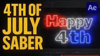 How to Make a 4th of July Saber Animation in After Effects (Fast & Easy)