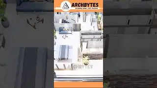 25x42 Feet House Design | 3d #housedesign #trending #shorts #archbytes