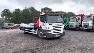 2006 Scania P270 4x2 Crane Flat, Entered into Auction