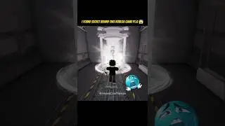 I Found Creepy Secret Behind This Push Tower Roblox Game Pt.6 😱 #roblox#fyp