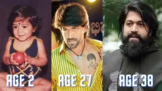 Yash's Age Transformation: A Journey of Stardom and Time from 1986 to 2023