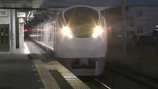 E657系ひたち号いわき行き高萩駅