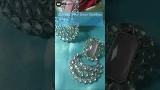 Unleash Your Inner Goddess: Shine Bright with Oxidized Silver Zhumki Earrings!