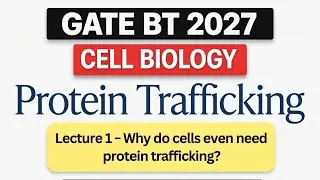 Protein Targeting | Lec 1 - Introduction to Protein targeting | Cell Biology | CSIR NET Life Science