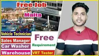 Free Job In Malta | how to apply malta work permit online | No Agent | How to apply | Full process