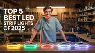 Top 5 Best LED Strip Lights You Need in 2025! 💡 Smart & Stylish Picks!