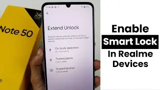 Enable/Disable Smart Lock In Any Realme Device | Smart Lock Settings