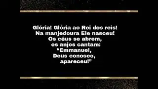 O MILAGRE EM BELEM -  COM LETRA