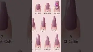 Name Of Nail Shapes || Elite Makeup Junkie