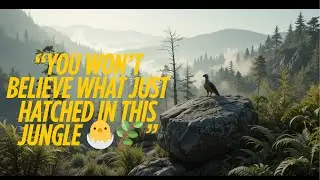 Cinematic Jungle Nest Awakens&ldquo;gs Jurassic Egg Hatching Scene 🐣🌿&rdquo;