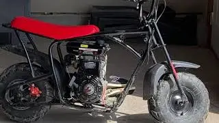 HEMI 212cc Torque Converter MiniBike ( MONSTER MOTO UPGRADE )