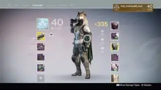 My Hunter's Iron Banner Rank 5 Rewards