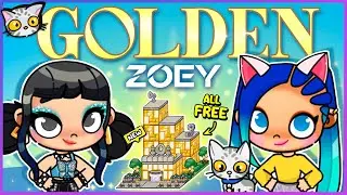 💙✨ Получите БЕСПЛАТНУЮ СПАЛЬНЮ ЗОИ в ЗОЛОТОМ ОСОБНЯКЕ! | Avatar World K-POP ОХОТНИКИ НА ДЕМОНОВ