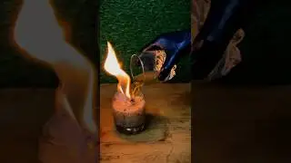 1000&deg; Red Hot Ball Vs Rice + Cooking Oil #experiment #asmr #satisfying #shorts #shortsfeed