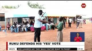 MP Ruku defends his 'yes' vote
