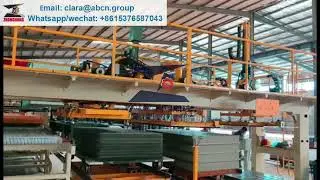 Waterproof Fireproof Fiber Cement Board Machinery,Reinforced Cement Board Machine #fibercementboard