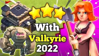 TH9 Valkyrie Attack Strategy 2022 | TH9 Golem + Valkyrie Attack Strategy | MG Legend